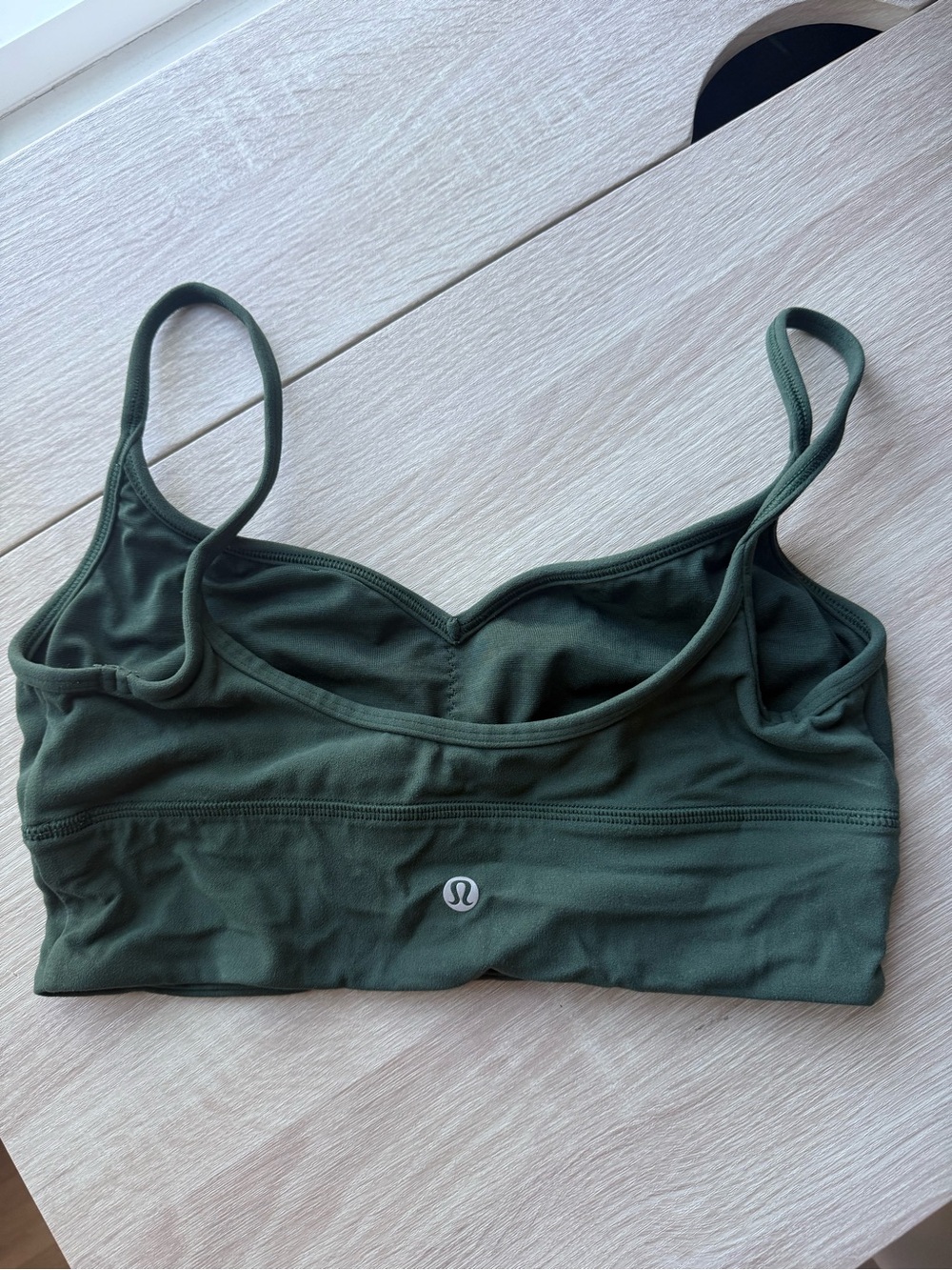 lululemon athletica Olive Green Strappy Sports Bralette